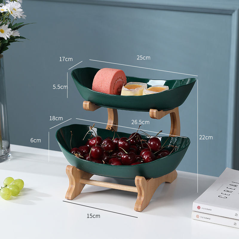 Muebles de dos pisos para frutas